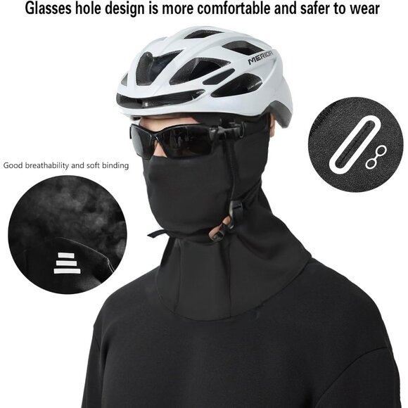 Winter Balaclava Ski Mask for Men and Women Thermal Fleece Face Cover Windproof - Picture 5 of 9